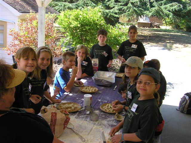 Bread Day is popular at Camp