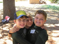 Camp buddies
