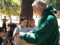 Ross Hanna Muir's Grandson with campers